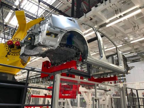 特斯拉柏林工廠將投產 45秒產出一個model y車身